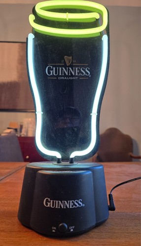 Guinness beer pint light