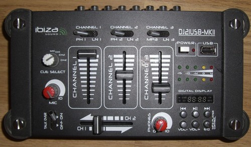 Ibiza sound mk2 mixer - sound,