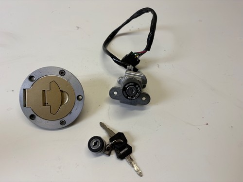 Ducati lock set fuel cap - , key