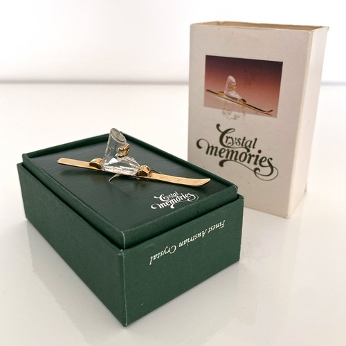 Swarovski crystal memories ski - crystal,