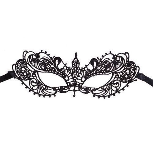 Lace masquerade eye mask - lace,