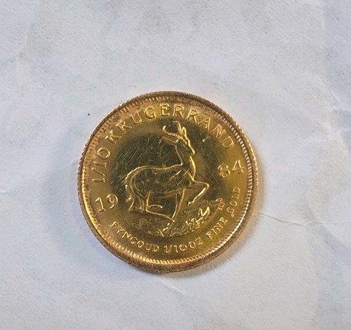 1984 krugerrand gold - 1984,