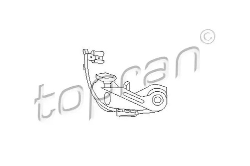 Ignition distributor contact