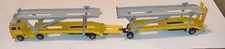 Vintage Corgi Juniors Car Transporter Truck & Double Trailer Diecast Vehicles