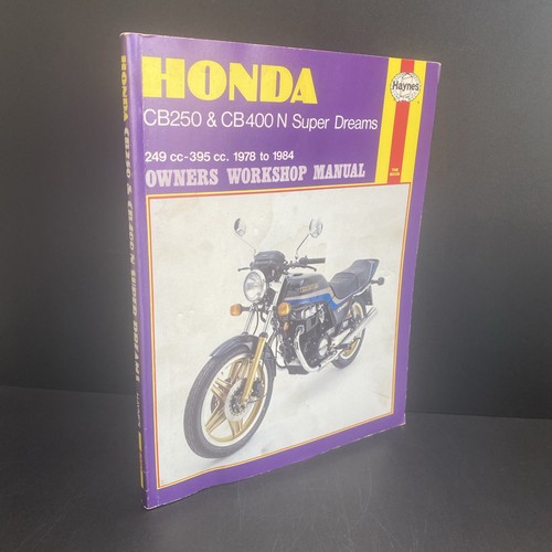 Honda cb250n cb400n superdream - honda,