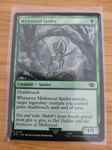 Mtg mirkwood spider - mirkwood,