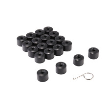 20PCS Wheel Bolt Nut Caps Covers For Volkswagen VW Golf Bora Passat Jetta 17mm