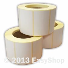 76mm x 50mm White Thermal Direct Zebra Printer Labels 1000 Per Roll 76mm Core