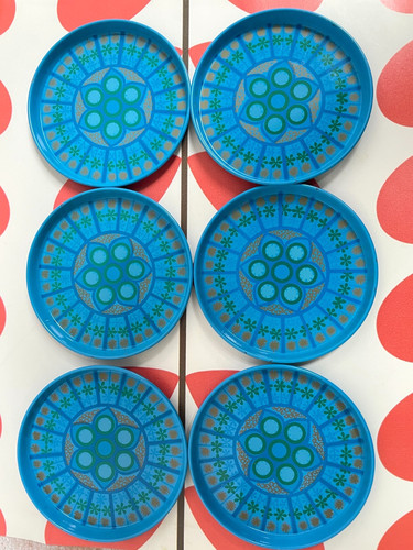 Set vintage blue - x,