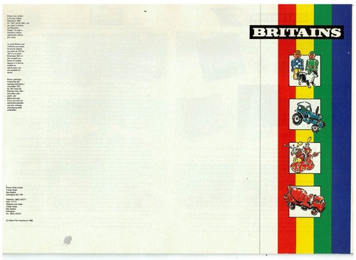 Britains catalogue 1988 - catalogue,
