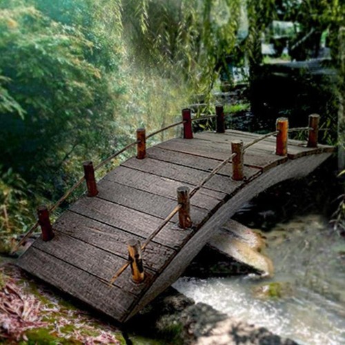 Dollhouse mini wooden - dollhouse,