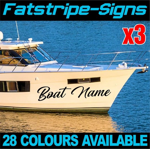 Personalised boat name - boat,