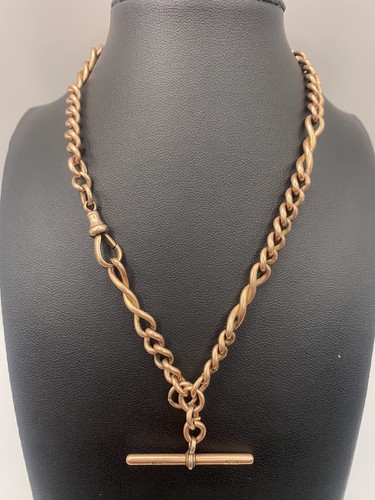 9ct rose gold - , chain