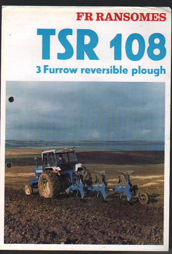 Ransomes tsr 108 3 furrow - fr,