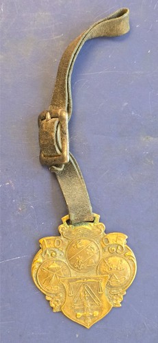 Masonic watch fob 1912 - fob, –