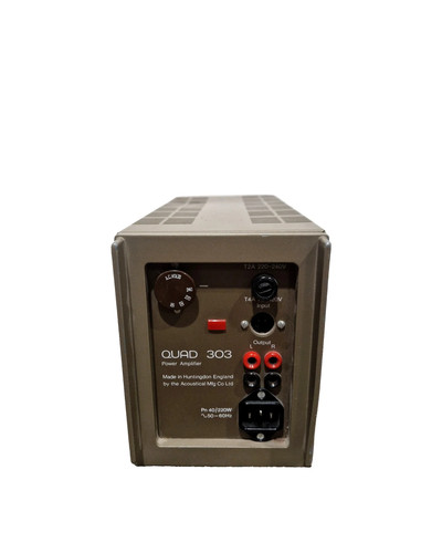 Quad 303 power amplifiers - quad,