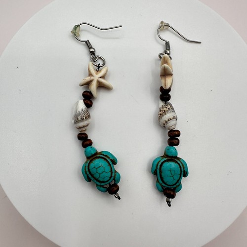 Vintage 90s faux turquoise - turquoise, sea