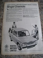 SINGER CHAMOIS CAR ROOTES
