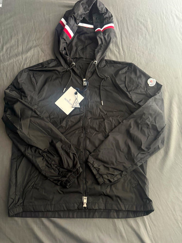 Men black hooded - men's,