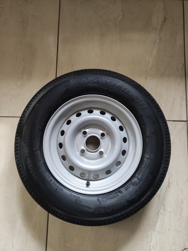 Caravan wheel and - and, new