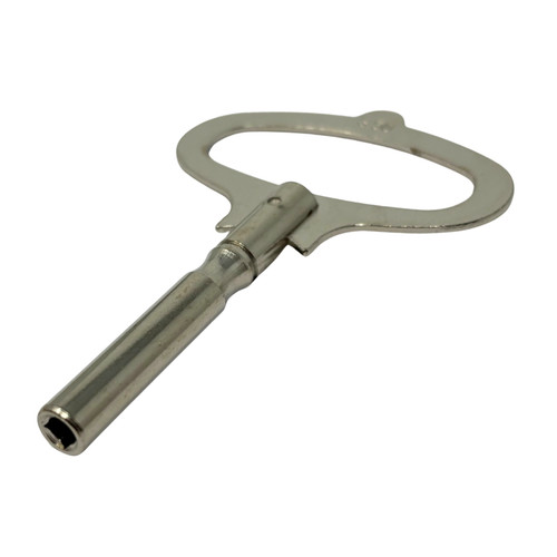 French clock winding key - french,