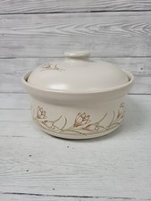 Simpsons Ovenstone Cookware Spring Bouquet Casserole Dish with Lid. PD