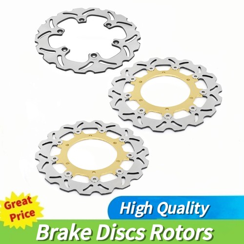 Front rear brake discs - front,