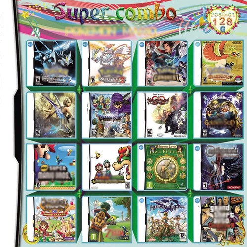 208 game cartridge retro - 1,