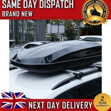 430 L Car Roof Top Box Travel Luggage Gloss Black 75kg Camping Travel Luggage