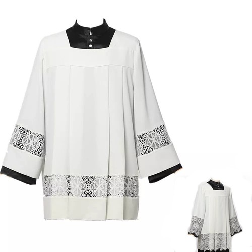 Catholic clergy surplice with - clergy,