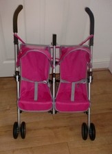 Silver Cross Twin Dolls Pram