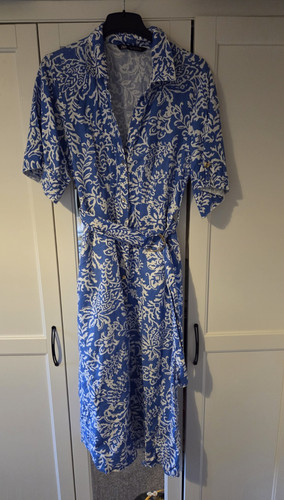 Zara blue white - zara,