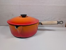 Le Creuset Saucepan Pan Orange