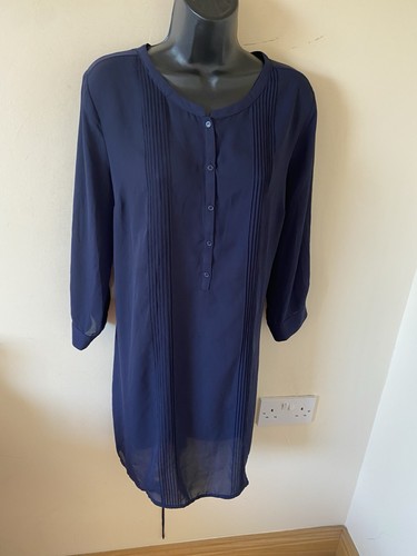 Maternity navy blue dress - dress, size