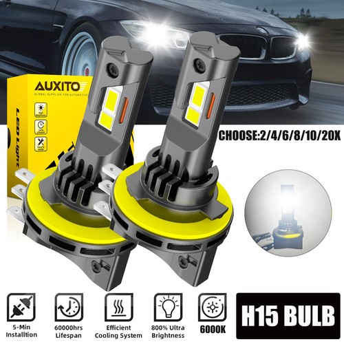 Auxito h15 led headlight - led,