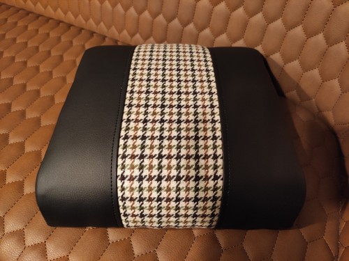 Cubby box lid houndstooth - cubby,
