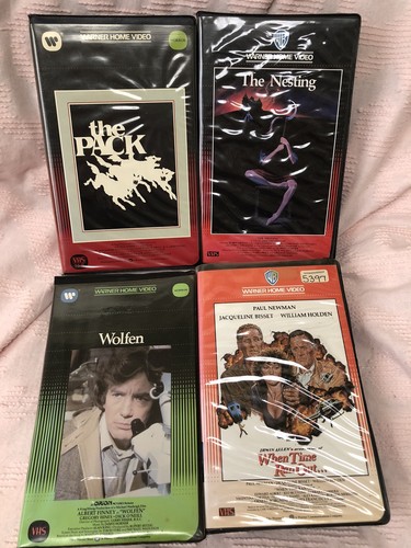 Horror vhs lot warner - horror,