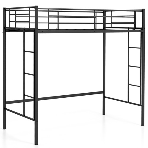 Metal loft bed - metal, frame