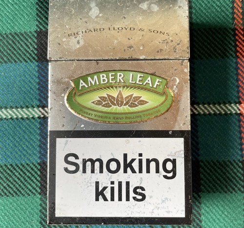 Amberleaf metal cigarette - amberleaf,