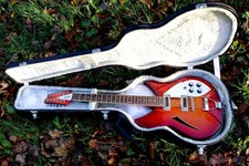 Exceptional Indie IRK-500  Semi-Hollow 12 String Guitar Korean + Hard Case