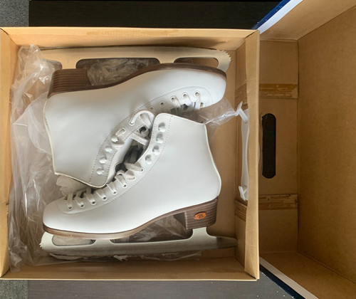 Riedell ice skates - ice, white