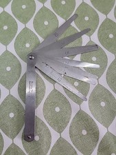 Vintage Feeler Gauges Moore &