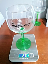 Tanqueray gin glass Green Stem