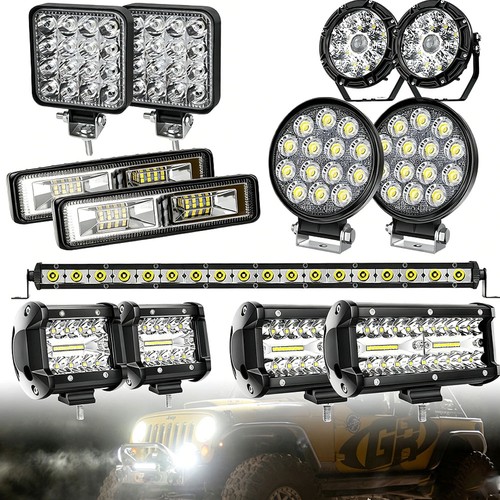 Spot flood offroad roof lights - spot,