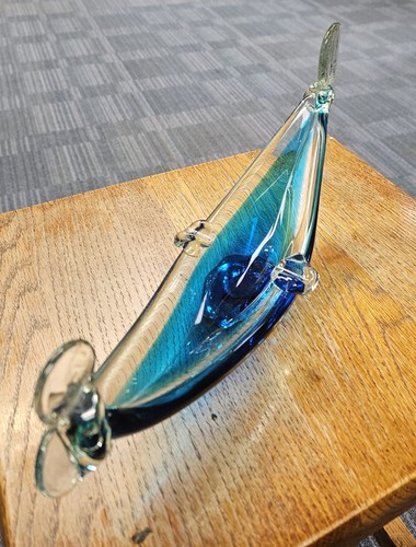Vintage murano glass gondola - murano,