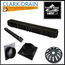  Clark Drain New CD422 / Mesh Heavy Duty PVC Channel Drainage Grating 1m Length