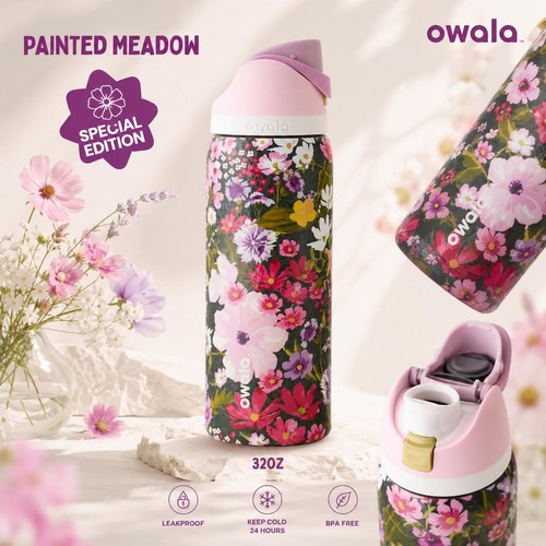 Owala painted meadow - owala, 32oz