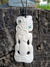 Large Maori Hei Tiki Pendant