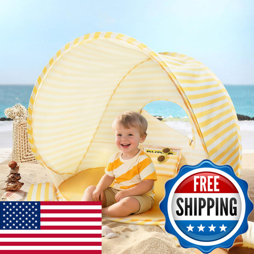 Tiny land baby beach tent - land,