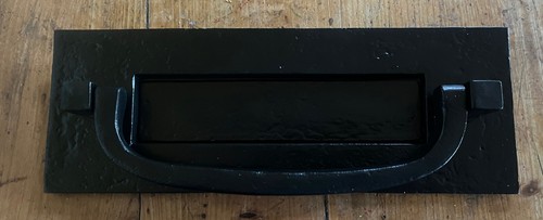 Letter plate with - plate,